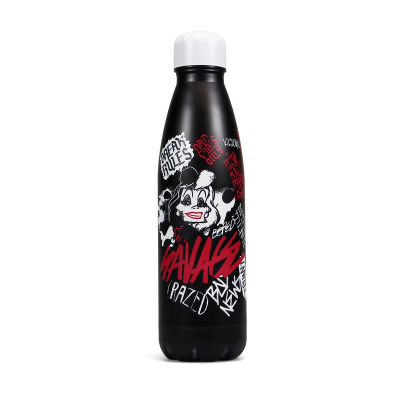 Water Bottle (Metal) - Disney (Cruella)