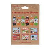 Xmas Soda Stickers