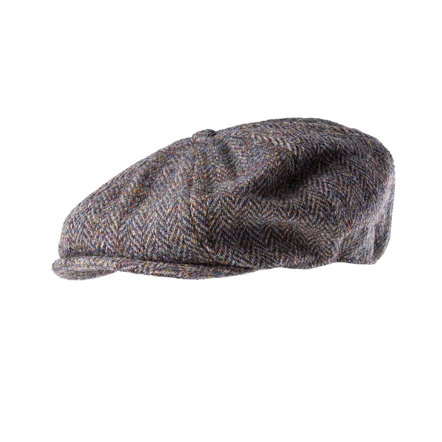 Arran Harris Tweed 8-Pc Cap Green Brown Hb – Tartan Weaving Mill